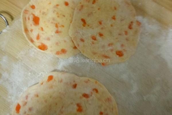胡萝卜蒸饺的做法图解3