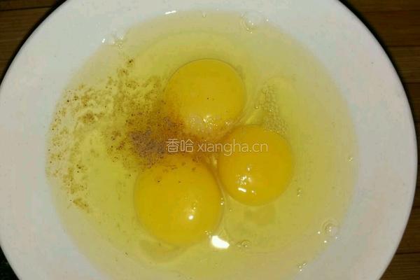薄荷煎鸡蛋的做法图解4
