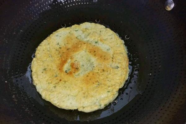 薄荷鸡蛋饼的做法图解10