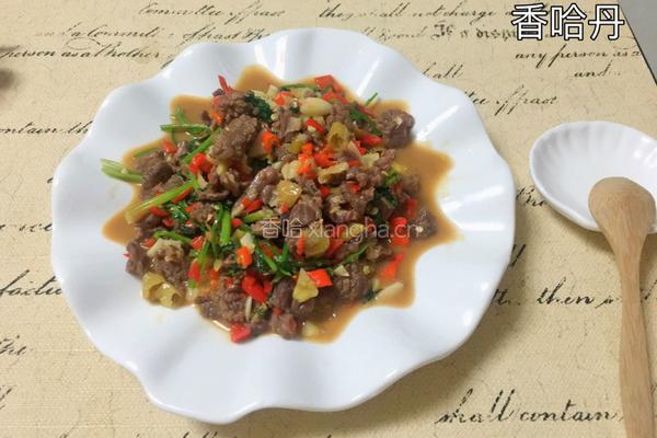 野山椒牛肉的做法图解13