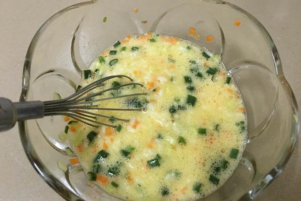 鸡蛋米饭煎饼之（死心踏地）的做法图解4