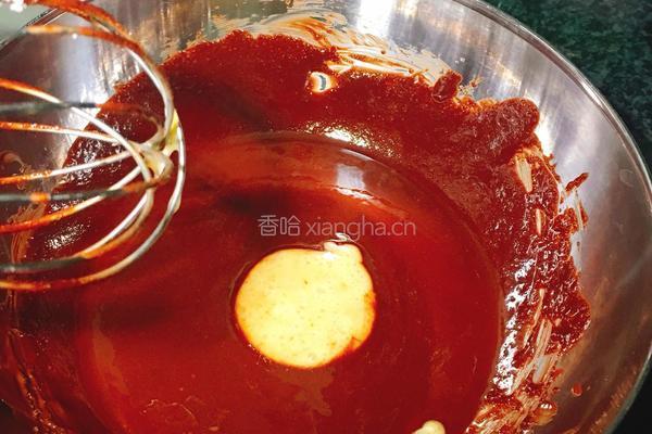 蘑菇头巧克力麦芬的做法图解4