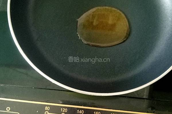 香煎芝麻肉松卷的做法图解3