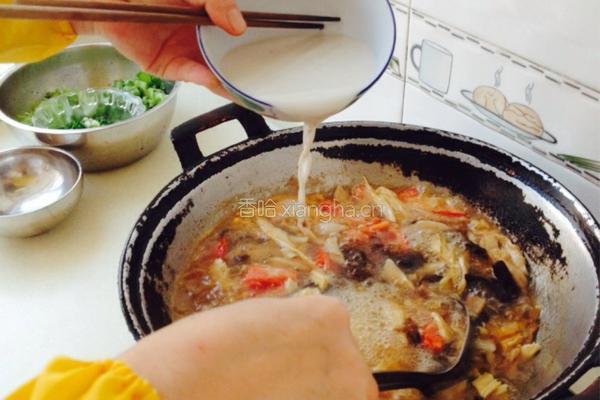 酸辣肉丝汤的做法图解3