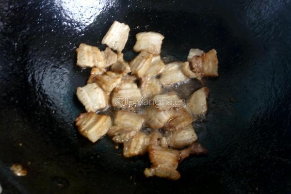 芹菜炒肉的做法图解3