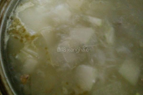 冬瓜炖排骨的做法图解7