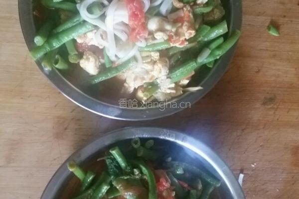 西红柿鸡蛋荆芥面条的做法图解7