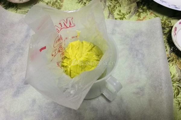抹茶奶香曲奇饼干的做法图解11
