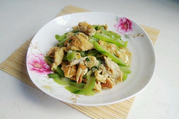 丝瓜炒鸡蛋的做法图解9