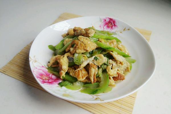 丝瓜炒鸡蛋的做法图解10