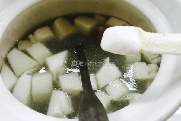 排骨冬瓜粥(剩米饭版)的做法图解6