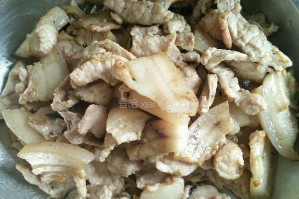 木耳炒肉的做法图解6