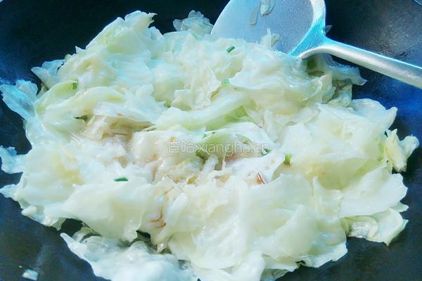 糖醋手撕包菜的做法图解5