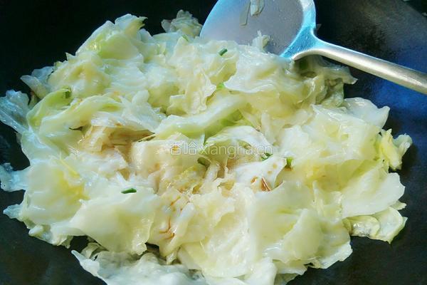 糖醋手撕包菜的做法图解6
