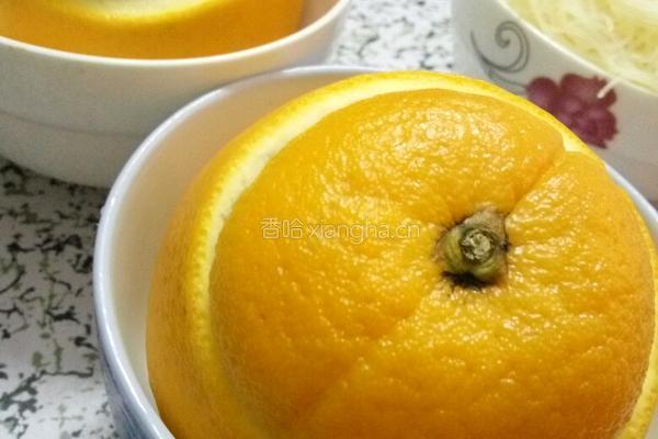 蒸橙子的做法图解2