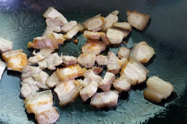 西蓝花炒肉的做法图解5