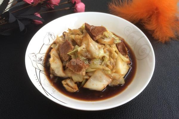 包菜炒豆干的做法图解11