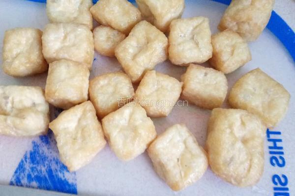 茄汁油豆腐的做法图解4