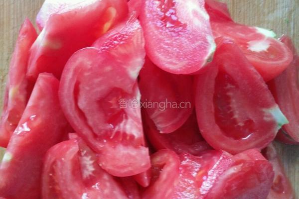 菜花炒西红柿的做法图解2