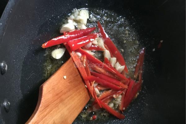 炝炒菜扁豆的做法图解4