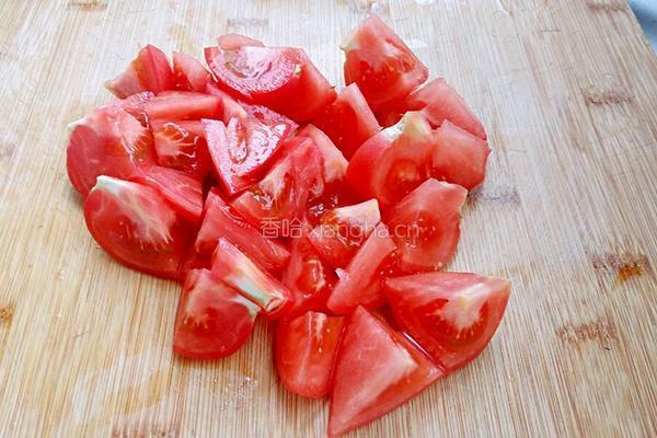 豆腐炖番茄的做法图解3