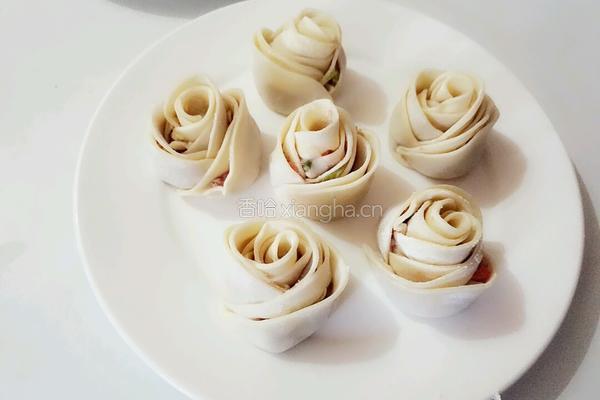 玫瑰花水饺的做法图解10