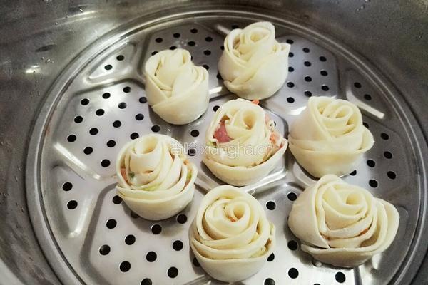 玫瑰花水饺的做法图解11