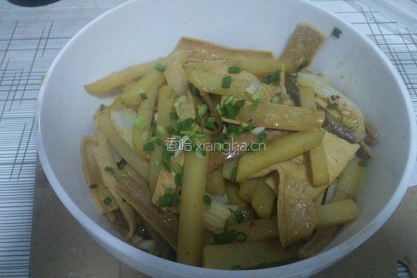 腐竹土豆煲的做法图解8