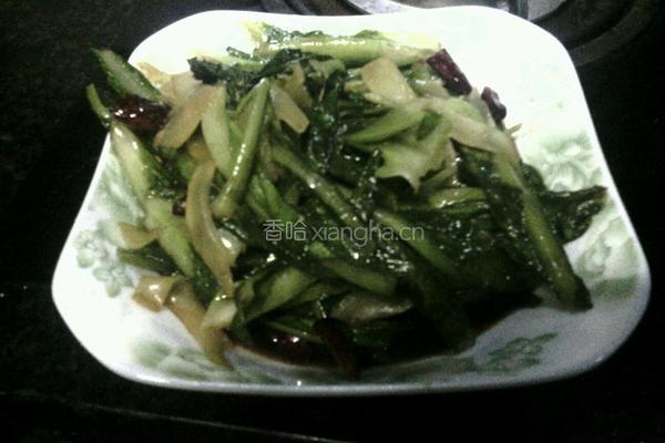清炒莴笋的做法图解4