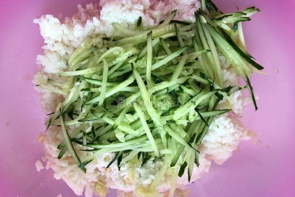 剩米饭饼的做法图解2