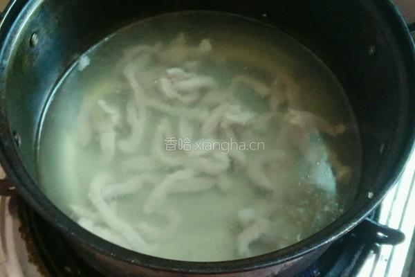 青椒肉丝的做法图解4