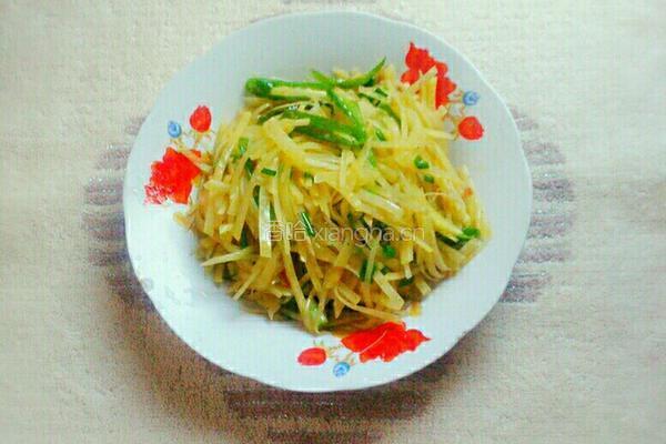 辣椒炒土豆丝