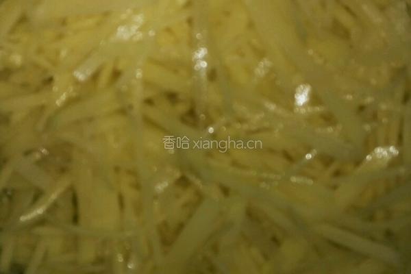 辣椒炒土豆丝的做法图解3