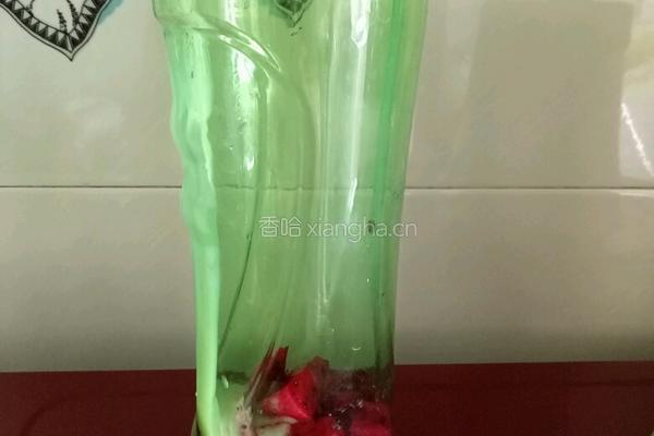 火龙果冰淇淋的做法图解2
