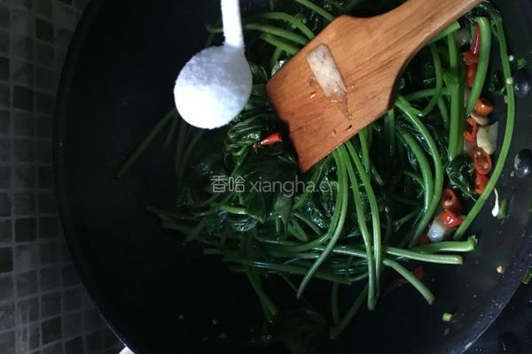 炝炒番薯叶的做法图解6