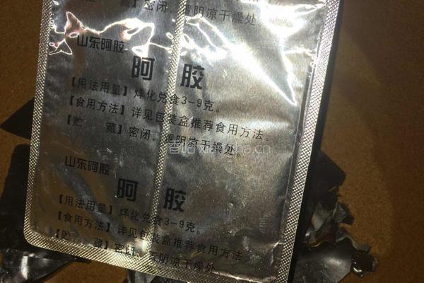 阿胶膏的做法图解1