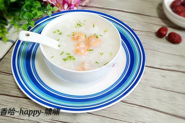 鲜虾粥的做法图解8