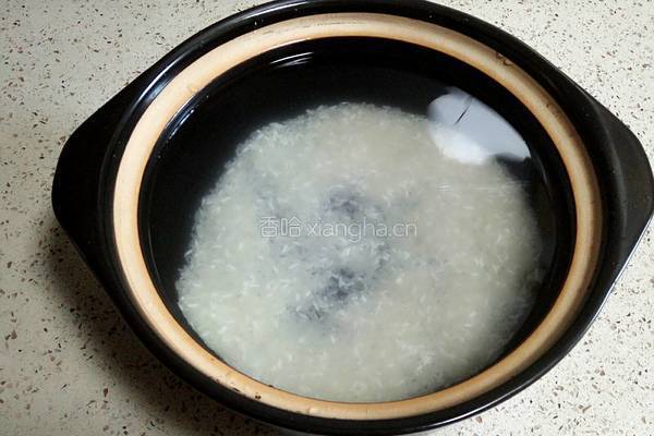 鲜虾粥的做法图解2
