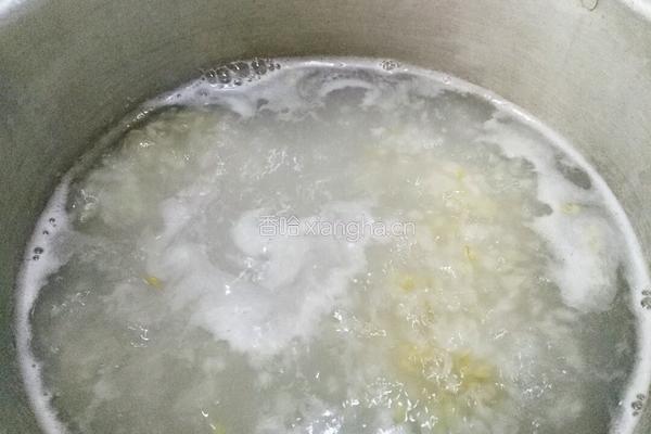 大米丝瓜燕麦粥的做法图解3