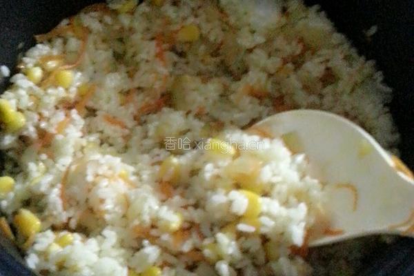 彩色焖饭的做法图解6