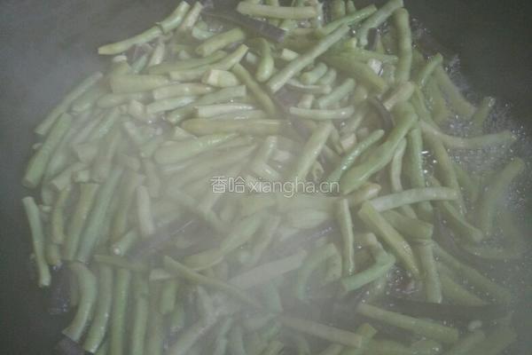 煮豆角的做法图解3