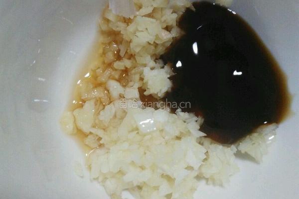 蒜香玉子豆腐蒸虾仁的做法图解5