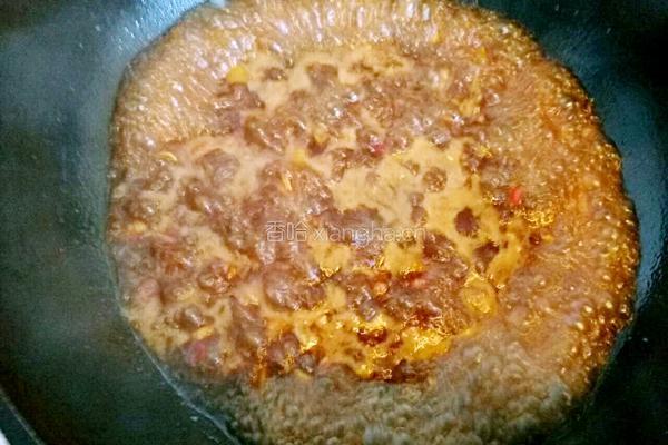 猪肉土豆打卤面的做法图解11