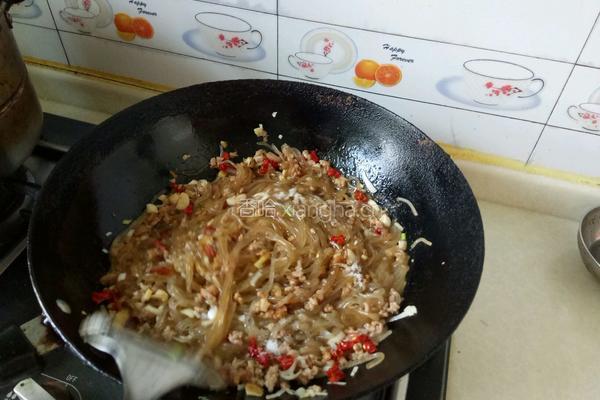 蚂蚁上树的做法图解15