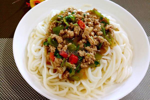 肉末拌面的做法图解13
