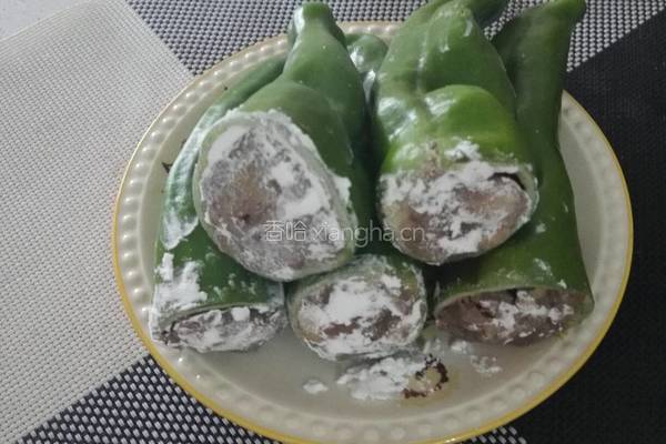 虎皮椒酿肉的做法图解7