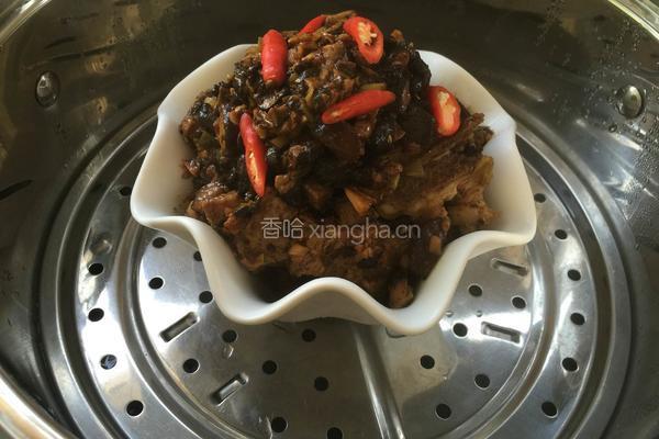 蒜豉香菇蒸排骨的做法图解10