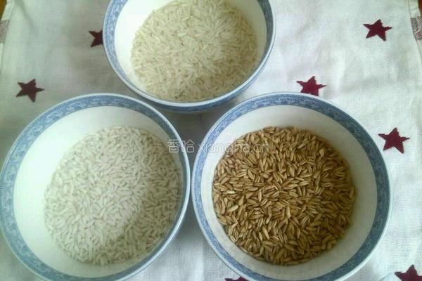 燕麦米粥的做法图解1