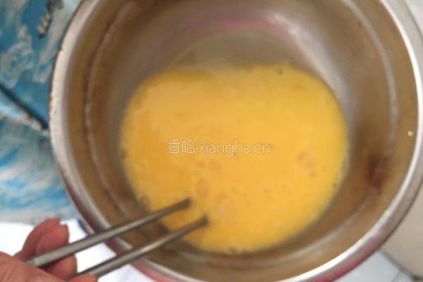 火腿鸡蛋卷的做法图解2