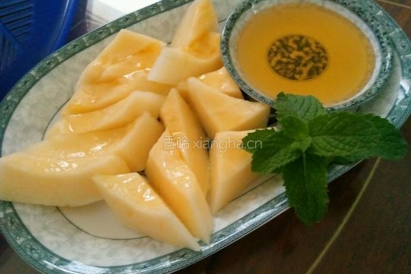 蜂蜜香瓜的做法图解6